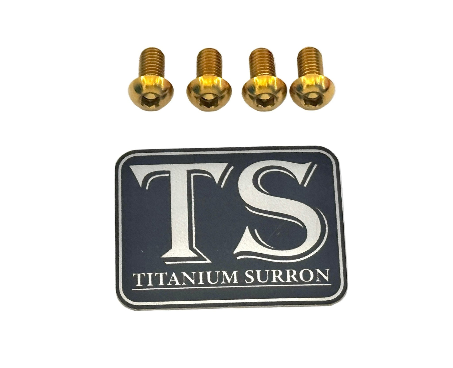 Titanium Headlight Mount Bolt Kit | E-Moto Headlight Hardware