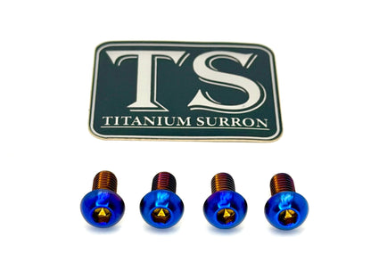 Titanium Headlight Mount Bolt Kit | E-Moto Headlight Hardware