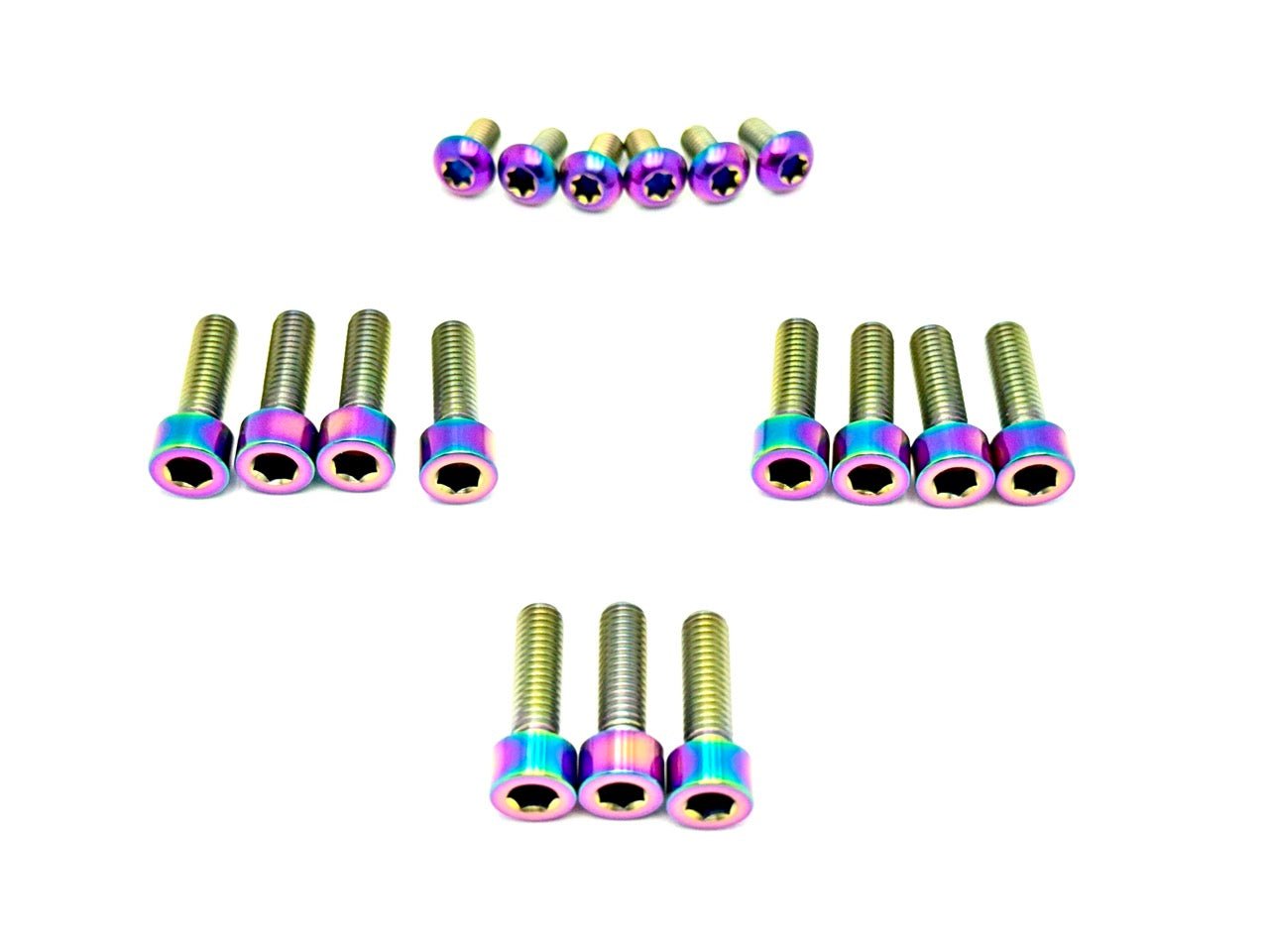 EXT Fork Titanium Bolt 11 Piece kits
