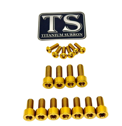 EXT Fork Titanium Bolt 11 Piece kits