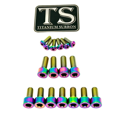 EXT Fork Titanium Bolt 11 Piece kits