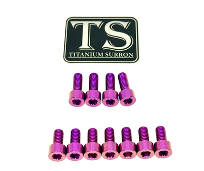 EXT Fork Titanium Bolt 11 Piece kits