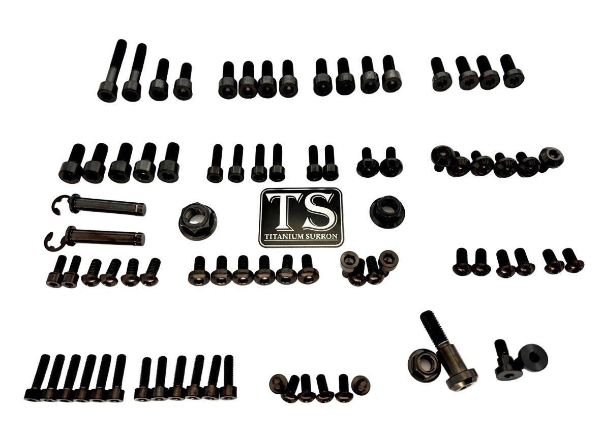 Titanium Full Body Bolt Kits - E-Ride Pro SS 2.0