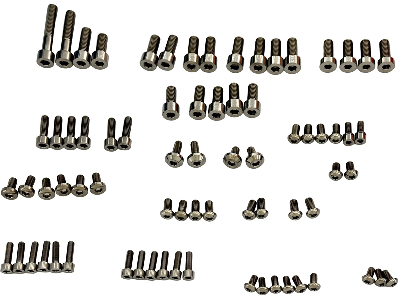 Titanium Full Body Bolt Kits - E-Ride Pro SS 2.0