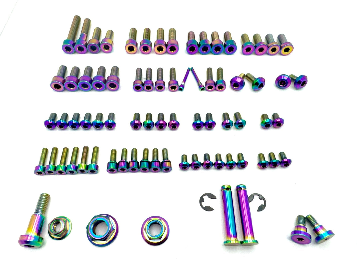 Titanium Full Body Bolt Kits - E-Ride Pro SS 2.0