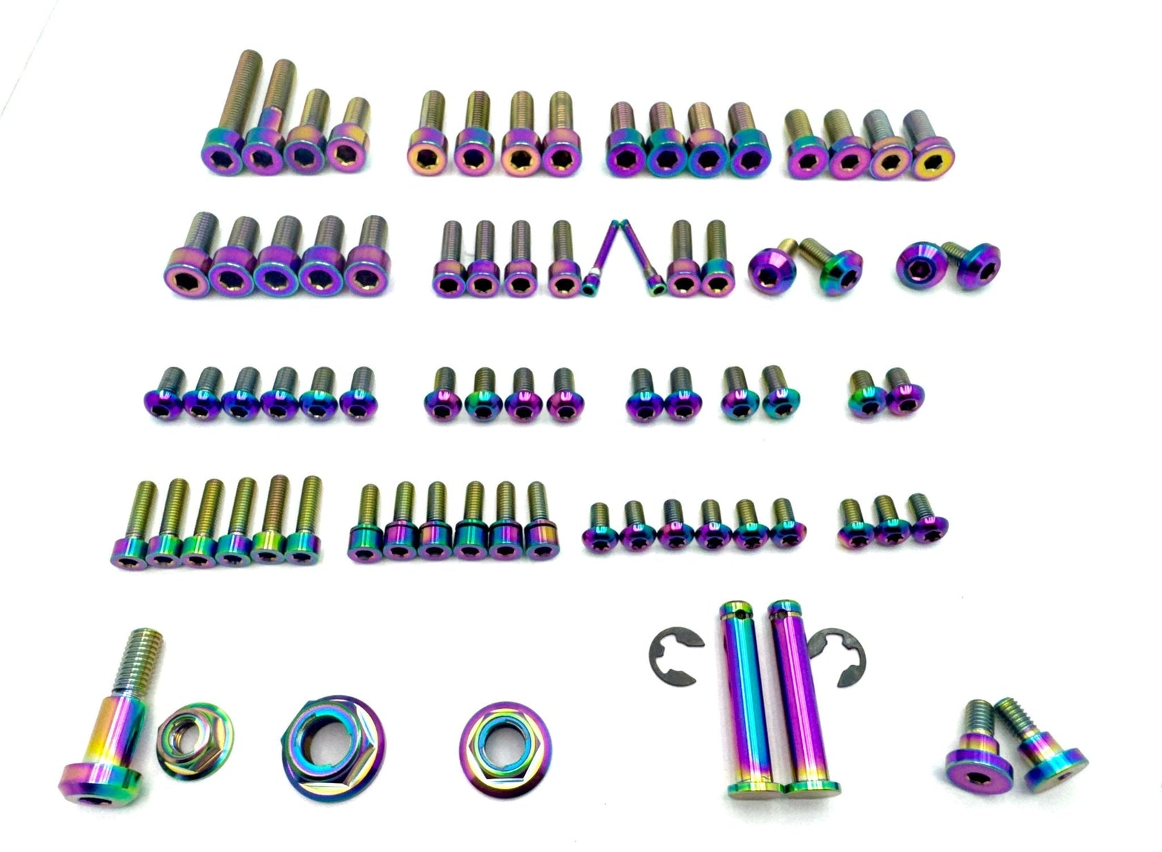 Rev2.0 Kit Titanium Full Body Bolt Kits - E-Ride Pro SS 2.0 – REVRides
