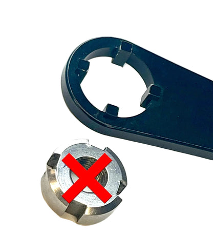 Titanium Jackshaft Nut M10 - Eride pro, Surron LBS LBX, Segway X160 X260