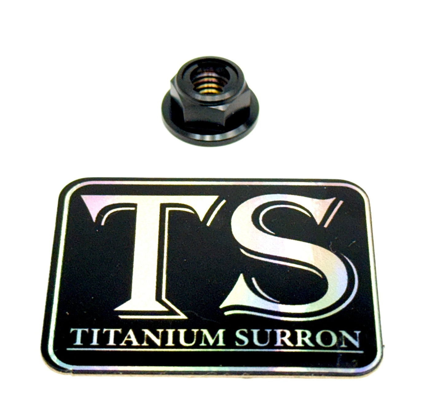 Titanium Lock Nut - M8x1.25