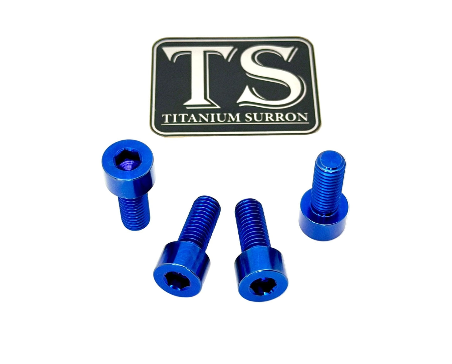 Titanium Peg Bracket Bolts - Surron LBX and Segway (Set of 4)