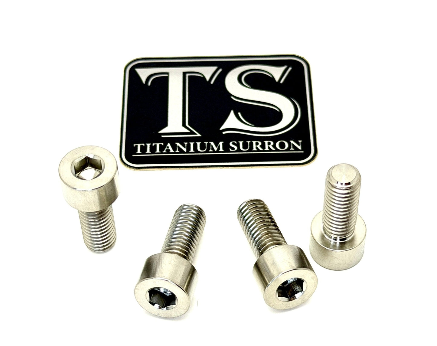 Titanium Peg Bracket Bolts - Surron LBX and Segway (Set of 4)