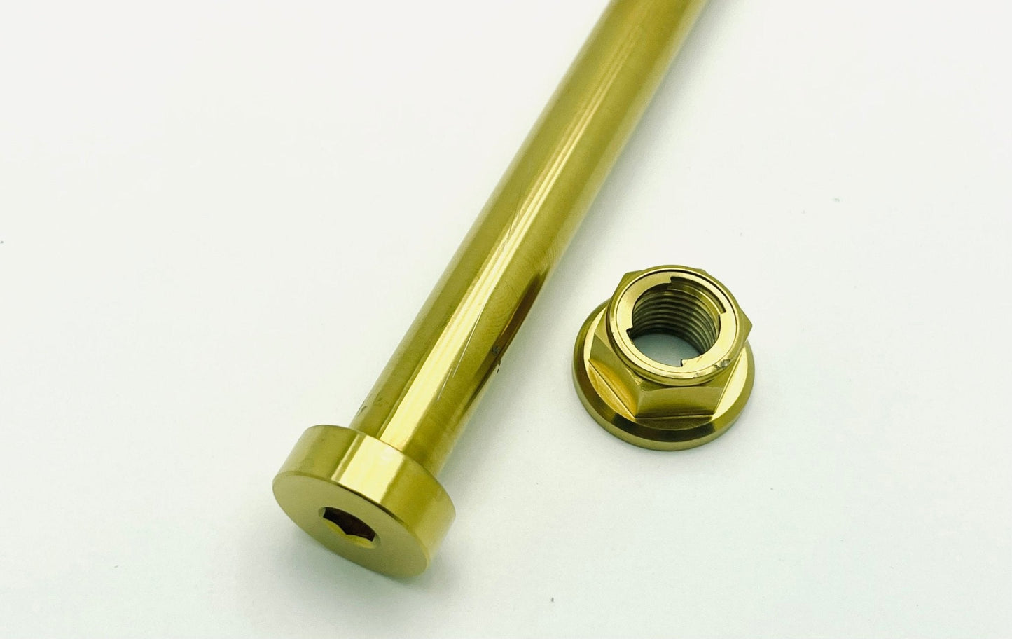 Titanium Rear Axle and Nut - Talaria - REVRides