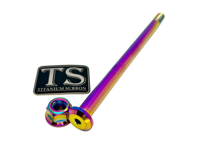Titanium Rear Axle and Nut - Talaria (Two pcs)