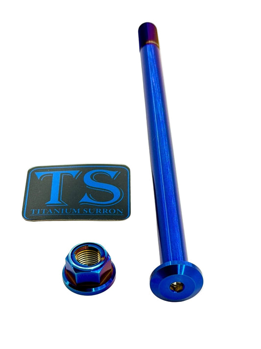 Titanium Rear Axle and Nut - Talaria (Two pcs)