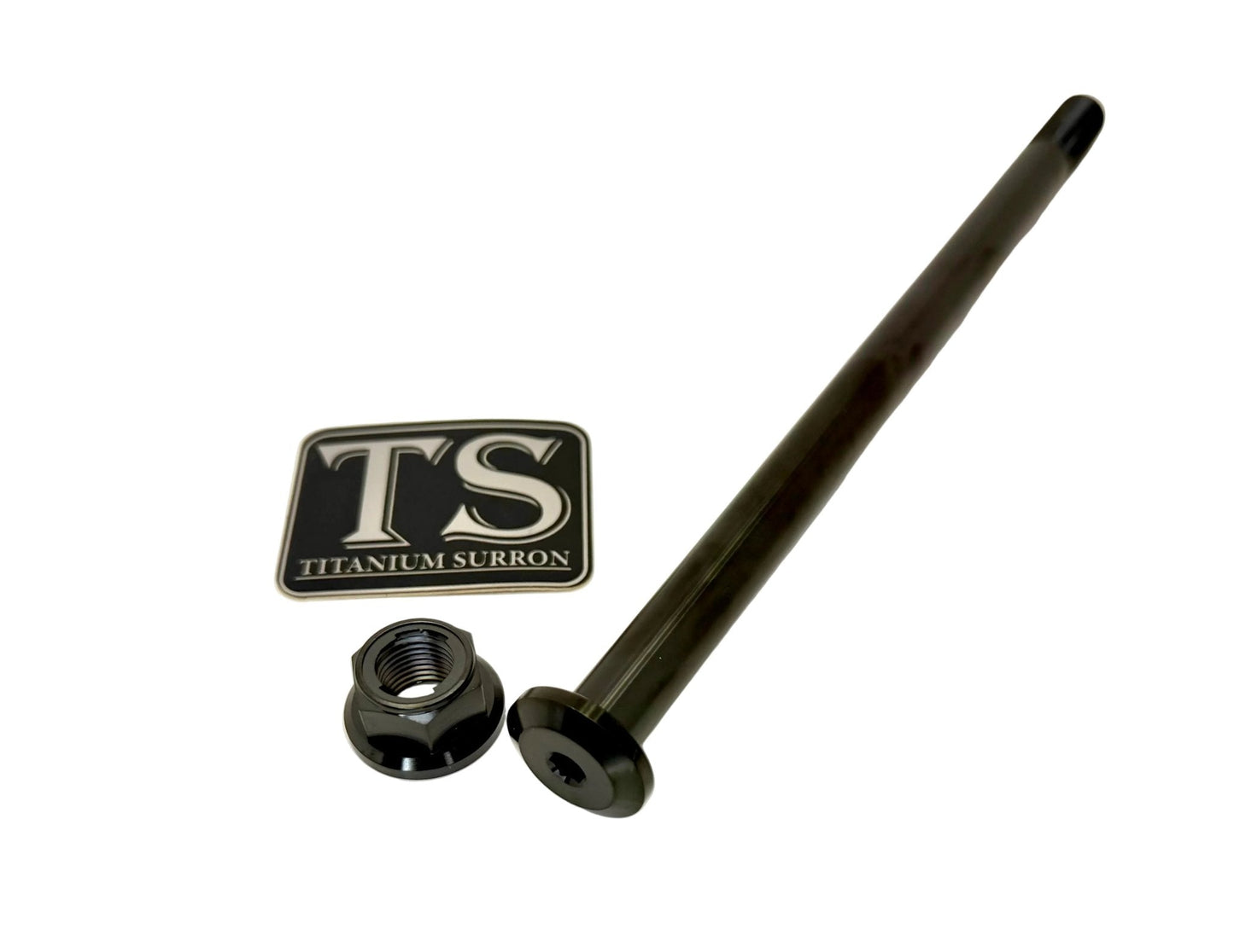 Titanium Rear Axle and Nut - Talaria (Two pcs)