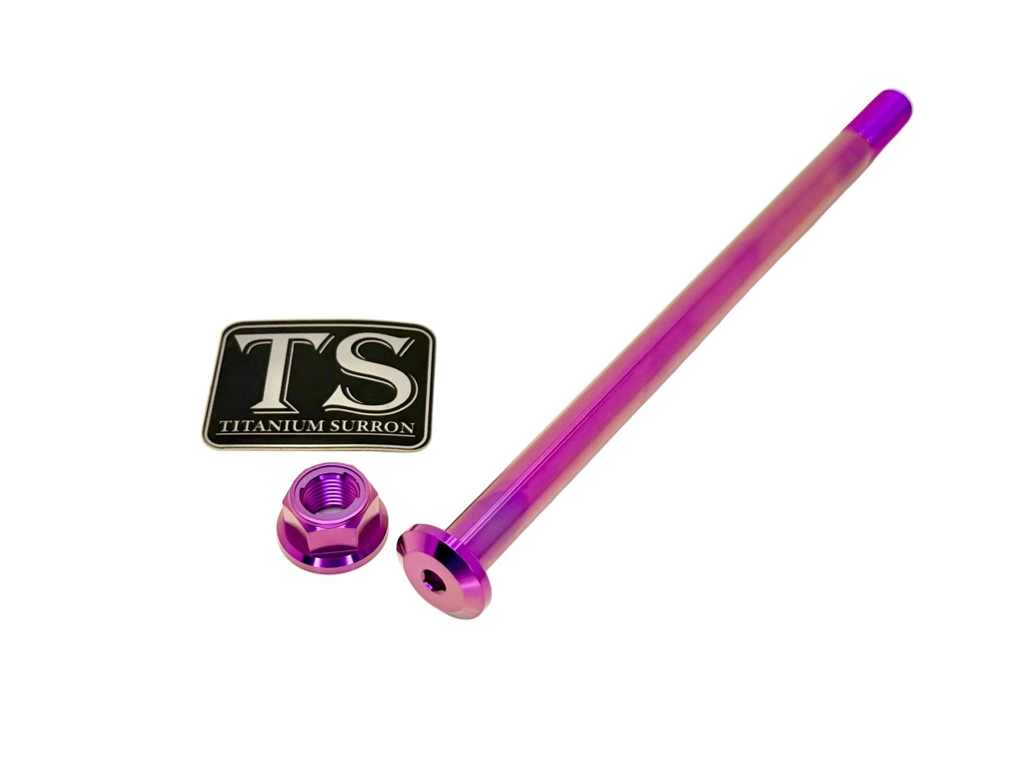 Titanium Rear Axle and Nut - Talaria (Two pcs)
