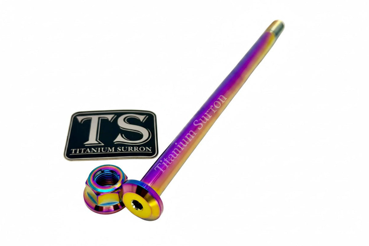 Titanium Rear Axle Kit | For Yozma IN10 & Strike Shadow Models