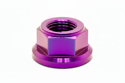 Titanium Rear Axle Nut - E-Moto - M12 / M14 Metal Locking Nut