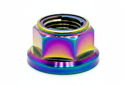 Titanium Rear Axle Nut - E-Moto - M12 / M14 Metal Locking Nut