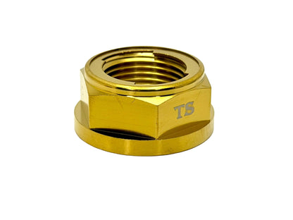 Titanium Rear Axle Nut - E-Moto - M12 / M14 Metal Locking Nut