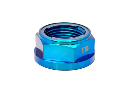 Titanium Rear Axle Nut - E-Moto - M12 / M14 Metal Locking Nut