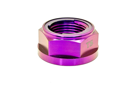 Titanium Rear Axle Nut - E-Moto - M12 / M14 Metal Locking Nut