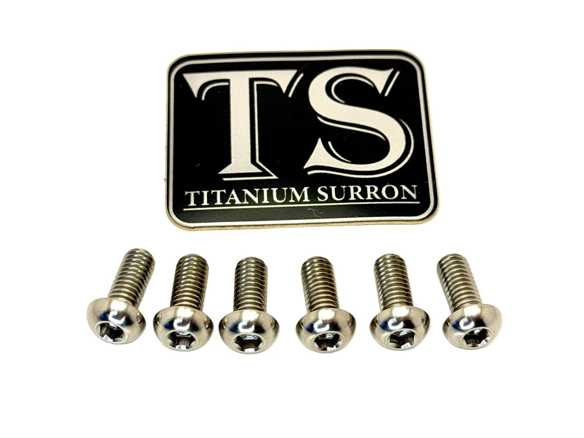Titanium Rear Rotor Screws - Surron, Talaria, E-Ride Pro, 79 Bike, Rerode