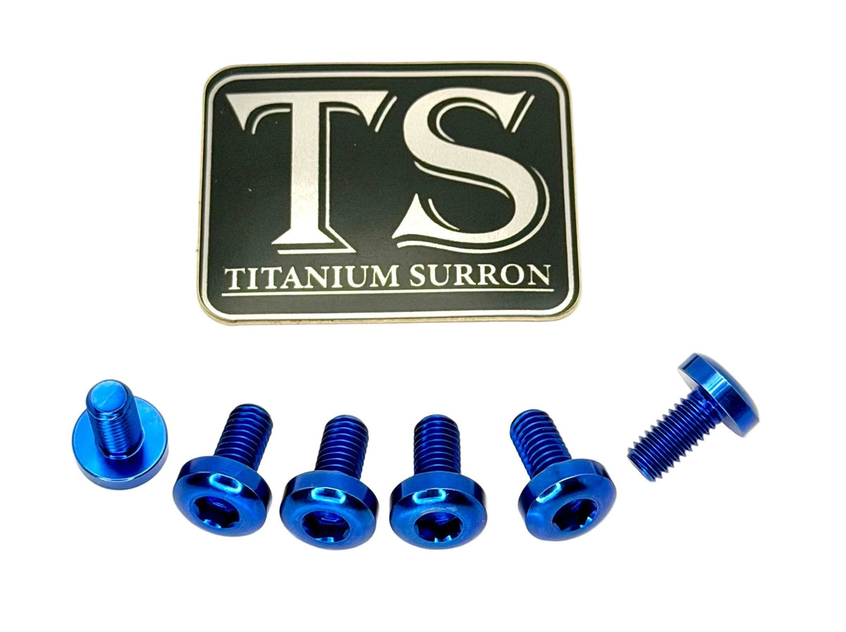 Titanium Rear Rotor Screws - Surron, Talaria, E-Ride Pro, 79 Bike, Rerode