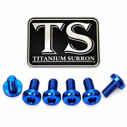 Titanium Rear Rotor Screws - Surron, Talaria, E-Ride Pro, 79 Bike, Rerode