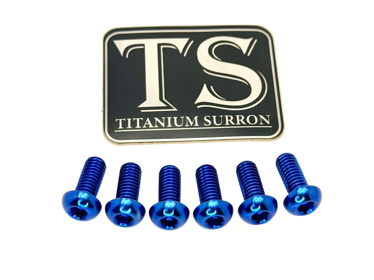 Titanium Rear Rotor Screws - Surron, Talaria, E-Ride Pro, 79 Bike, Rerode
