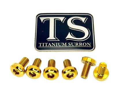 Titanium Rear Rotor Screws - Surron, Talaria, E-Ride Pro, 79 Bike, Rerode