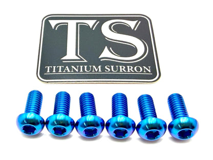 Titanium Rear Rotor Screws - Surron, Talaria, E-Ride Pro, 79 Bike, Rerode