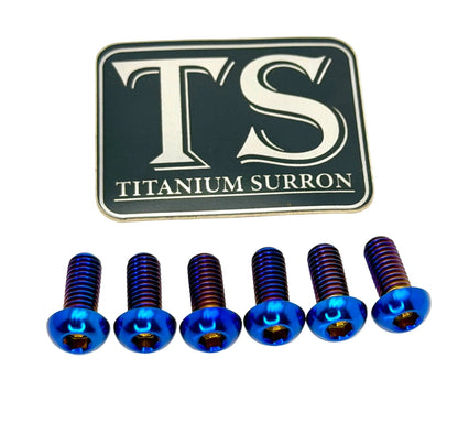 Titanium Rear Rotor Screws - Surron, Talaria, E-Ride Pro, 79 Bike, Rerode