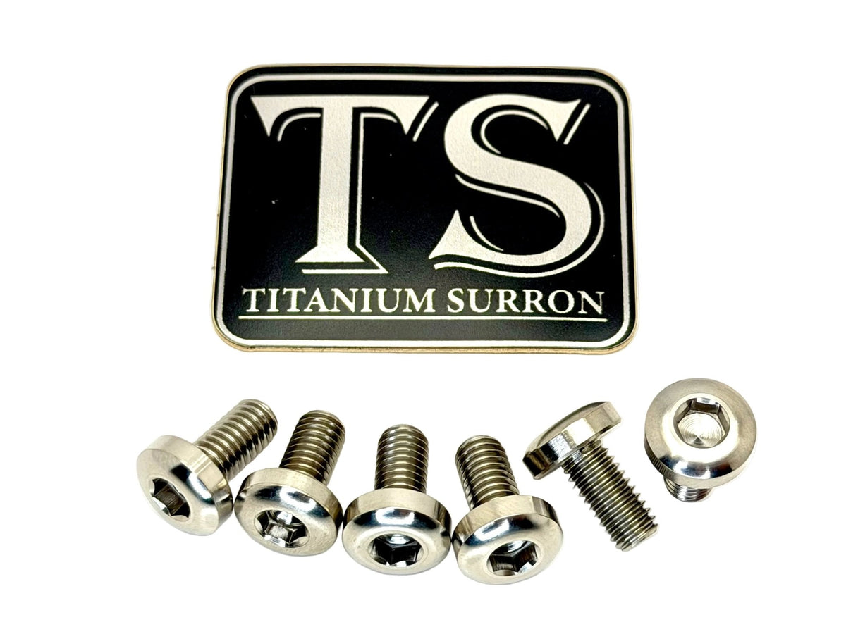 Titanium Rear Rotor Screws - Surron, Talaria, E-Ride Pro, 79 Bike, Rerode