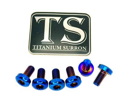 Titanium Rear Rotor Screws - Surron, Talaria, E-Ride Pro, 79 Bike, Rerode