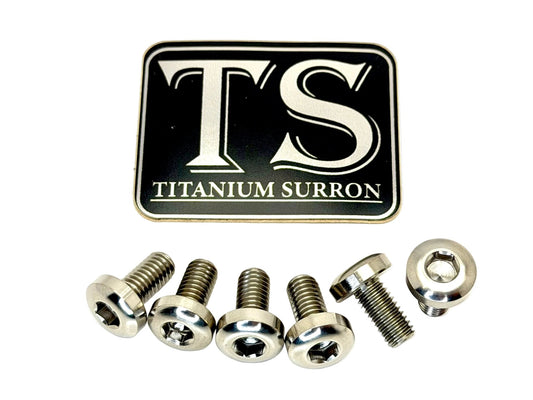 Titanium Rear Rotor Screws - Surron, Talaria, E-Ride Pro, 79 Bike, Rerode