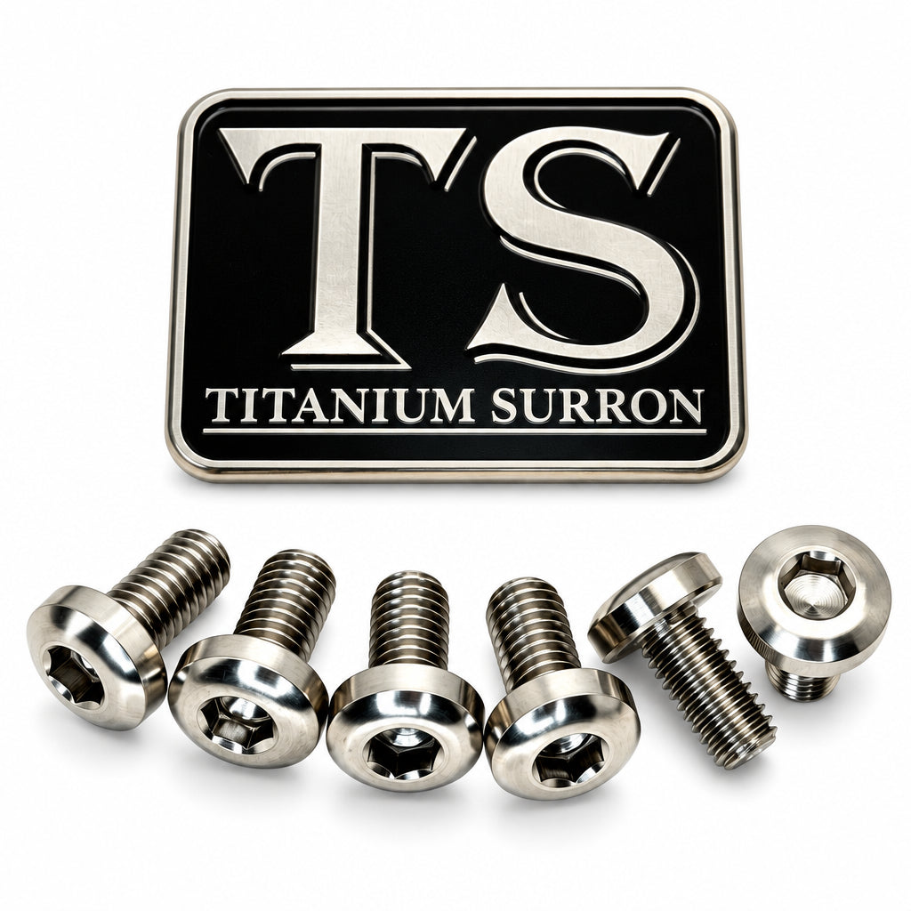 Titanium Rear Rotor Screws - Surron, Talaria, E-Ride Pro, 79 Bike, Rerode