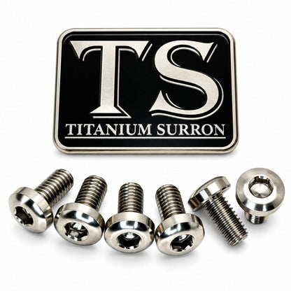 Titanium Rear Rotor Screws - Surron, Talaria, E-Ride Pro, 79 Bike, Rerode
