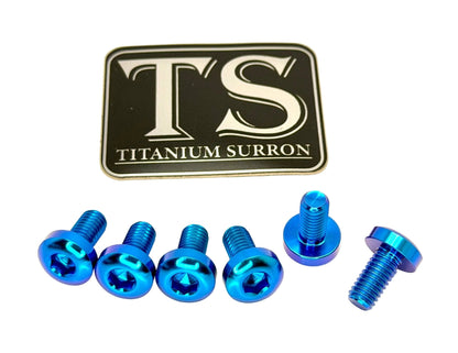 Titanium Rear Rotor Screws - Surron, Talaria, E-Ride Pro, 79 Bike, Rerode