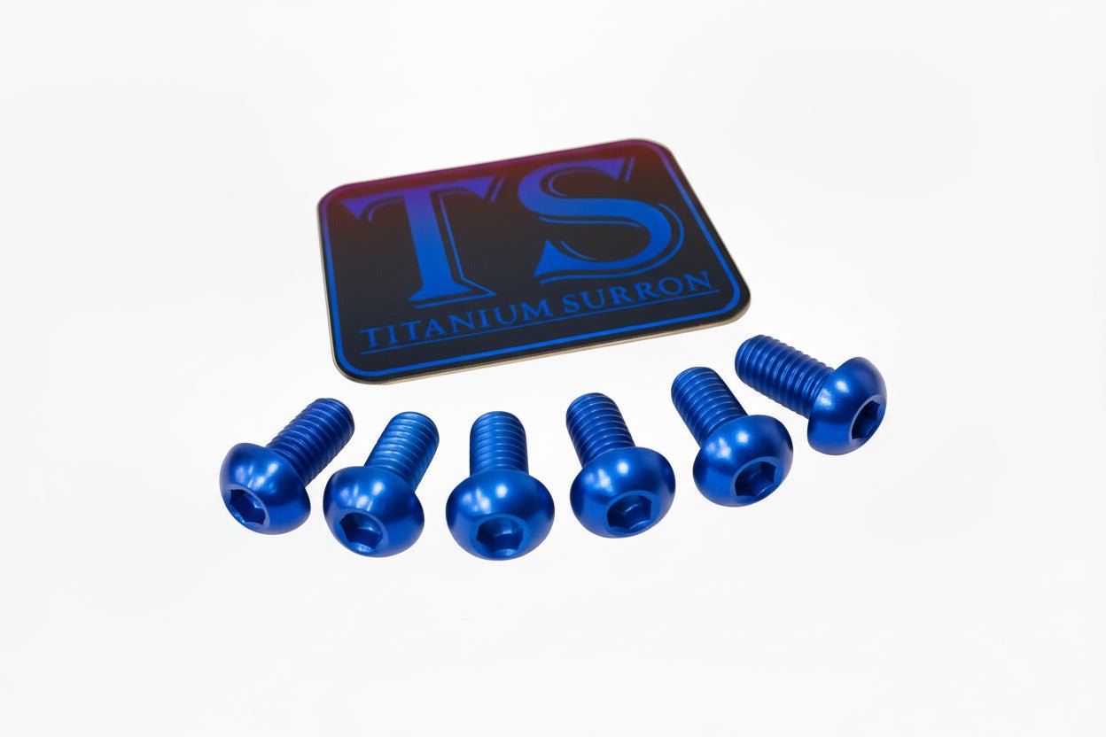 Titanium Rear Rotor Screws - Surron, Talaria, E-Ride Pro, 79 Bike