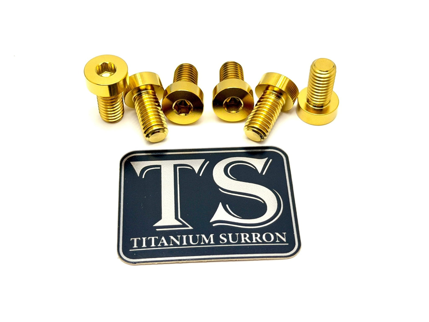 Titanium Sprocket Bolts - Surron, Talaria, Eride Pro, 79 Bike, Rerode