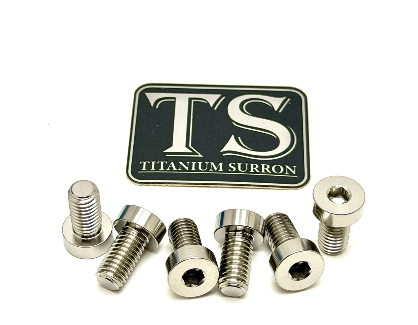 Titanium Sprocket Bolts - Surron, Talaria, Eride Pro, 79 Bike, Rerode
