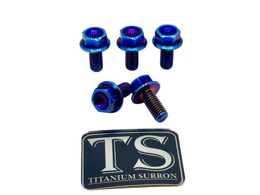 Titanium Sprocket Bolts - Surron, Talaria, Eride Pro, 79 Bike, Rerode