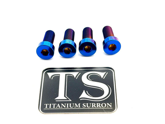 Titanium Seat Subframe Bolts | E-Moto Rear Subframe Hardware