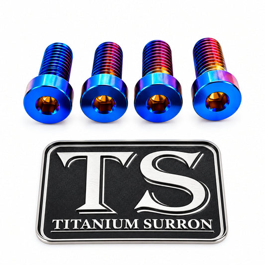 Titanium Seat Subframe Bolts | E-Moto Rear Subframe Hardware