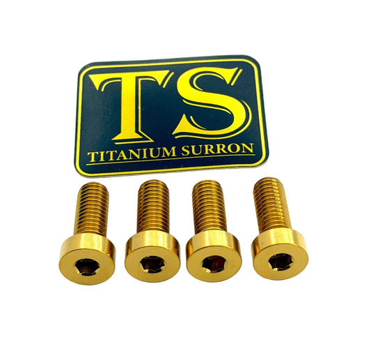 Titanium Seat Subframe Bolts | E-Moto Rear Subframe Hardware