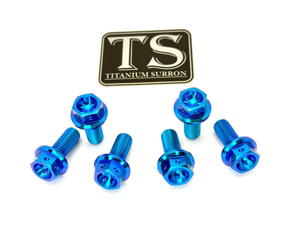 Titanium Sprocket Bolts - Surron, Talaria, Eride Pro, 79 Bike, Rerode