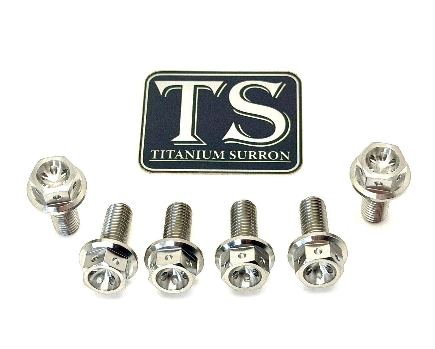 Titanium Sprocket Bolts - Surron, Talaria, Eride Pro, 79 Bike, Rerode