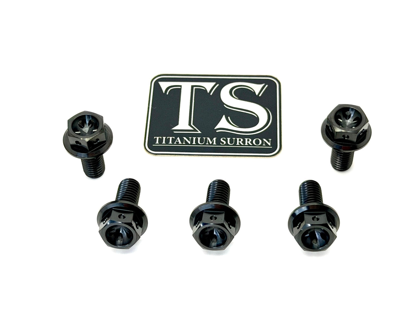 Titanium Sprocket Bolts - Surron, Talaria, Eride Pro, 79 Bike, Rerode