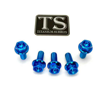 Titanium Sprocket Bolts - Surron, Talaria, Eride Pro, 79 Bike, Rerode