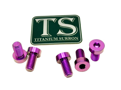 Titanium Sprocket Bolts - Surron, Talaria, Eride Pro, 79 Bike, Rerode